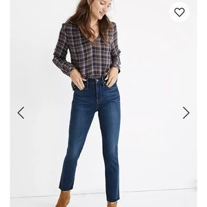 Madewell Stovepipe Fairdale Wash: TENCEL 28 TALL